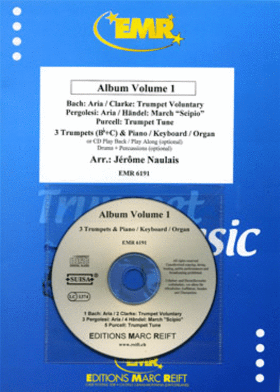 Album Volume 1 Trumpet Trio scores gallery preview page 1