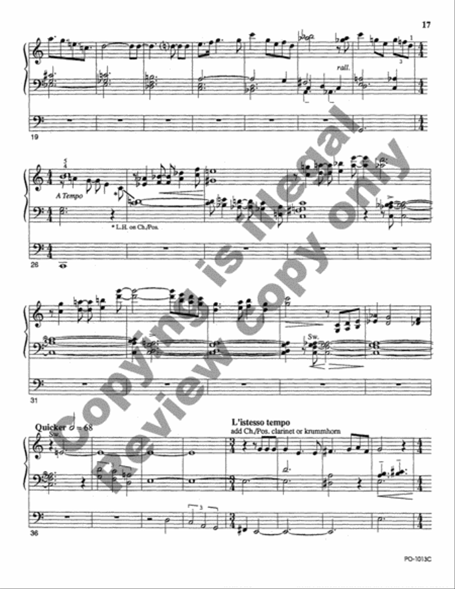 Civic Events Suite Organ scores gallery preview page 8
