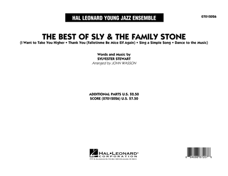 The Best of Sly & The Family Stone - Conductor Score (Full Score)
