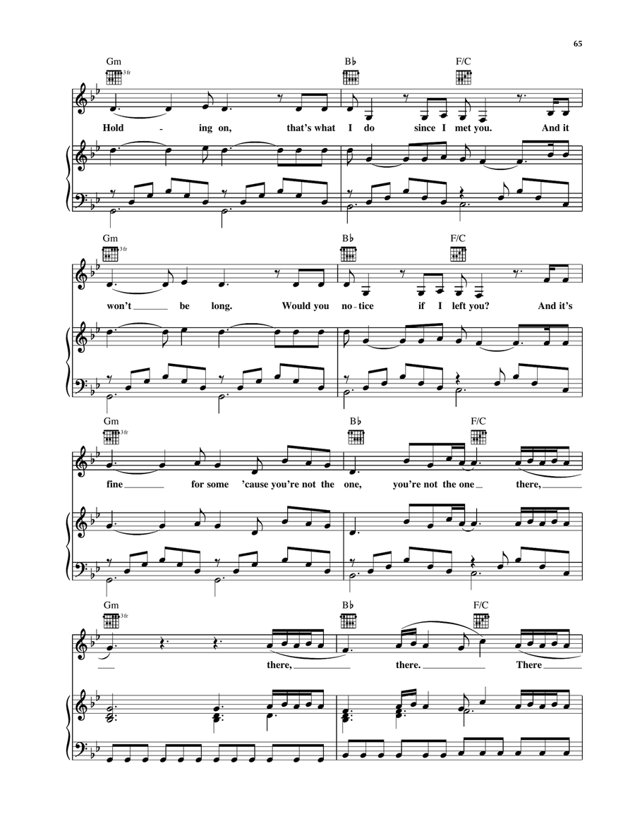 Daffodil Lament Daffodil Lament Piano, Vocal, Guitar scores gallery preview page 2
