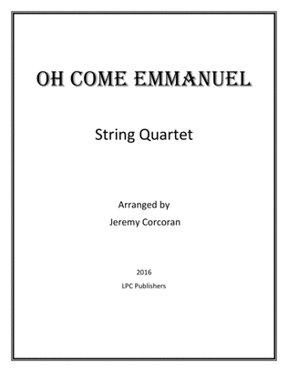 Oh Come, Emmanuel for String Quartet