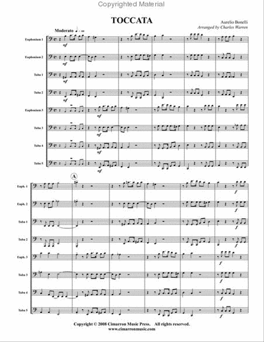 Toccata Large Ensemble scores gallery preview page 2