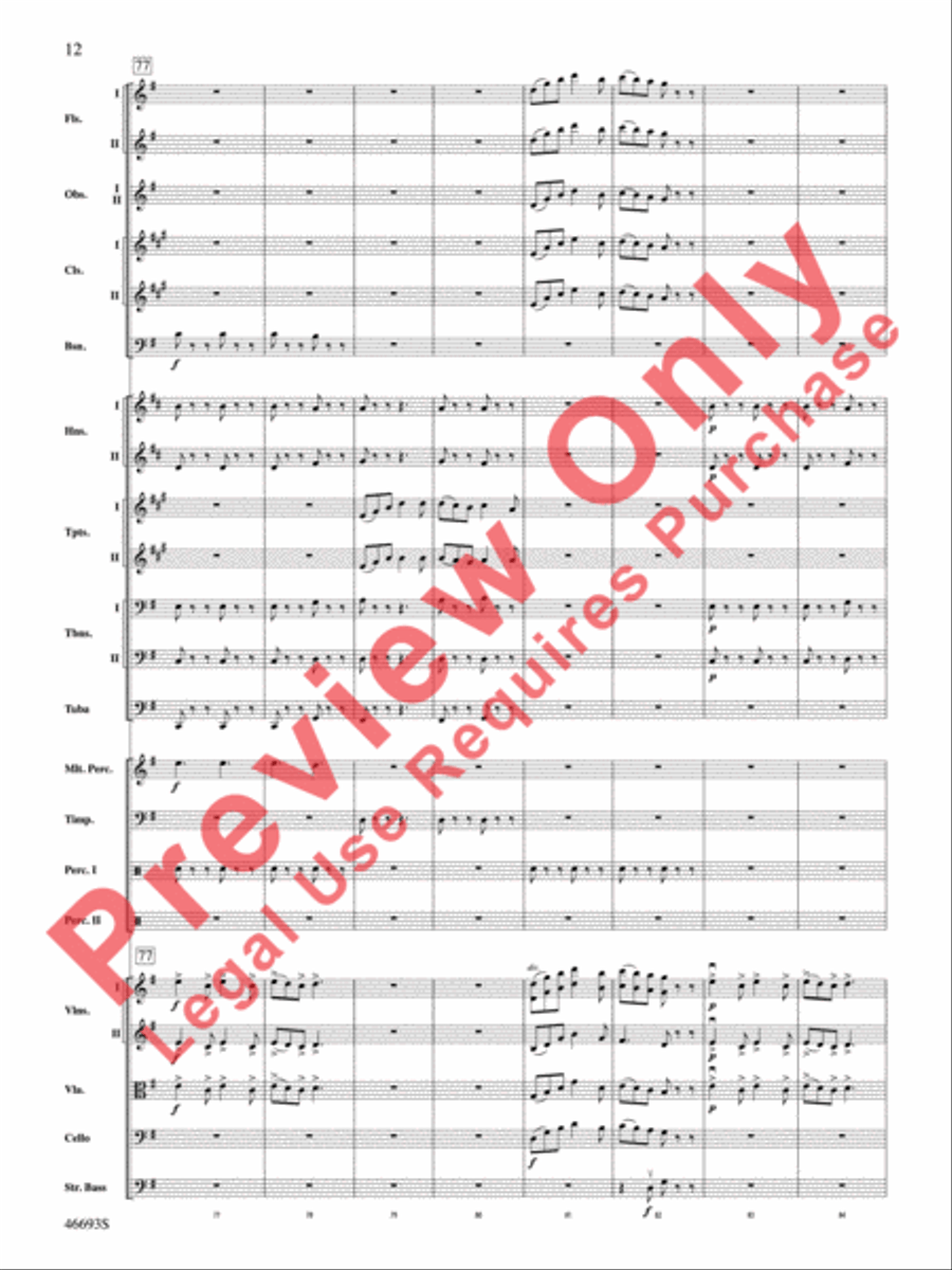 Suite of Carols Full Orchestra scores gallery preview page 13