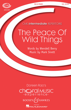 Book cover for The Peace of Wild Things
