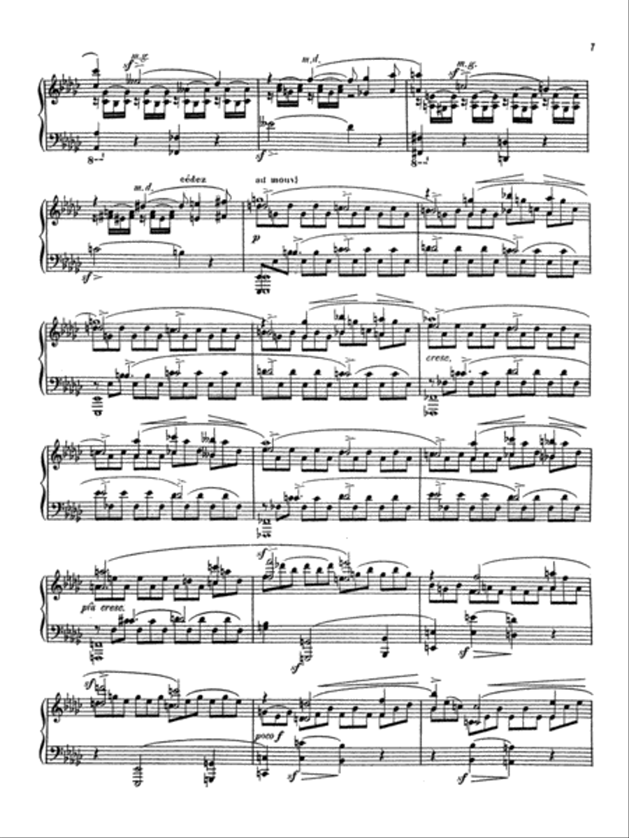 Dukas: Sonata in E flat Minor Piano Solo scores gallery preview page 5
