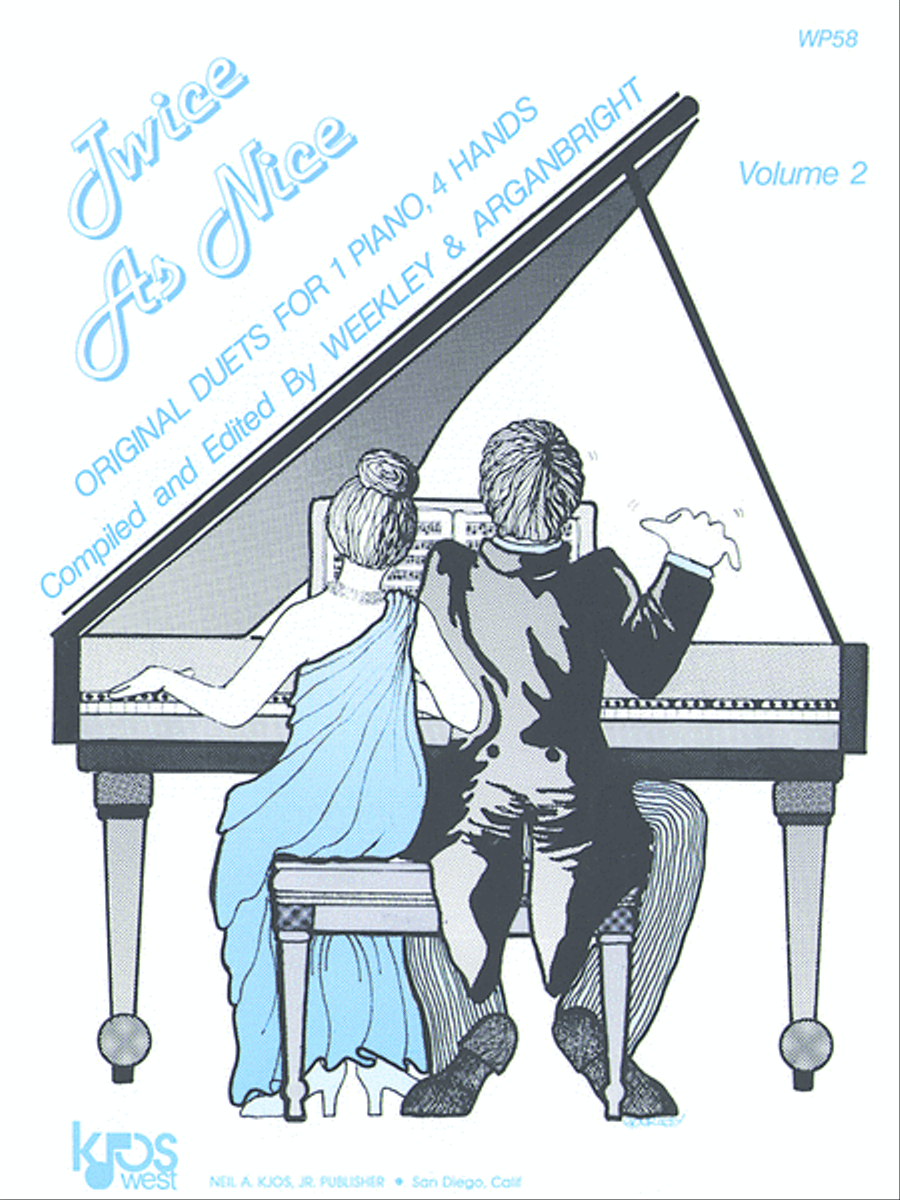 Twice As Nice, Volume 2 Piano Method scores gallery preview page 1