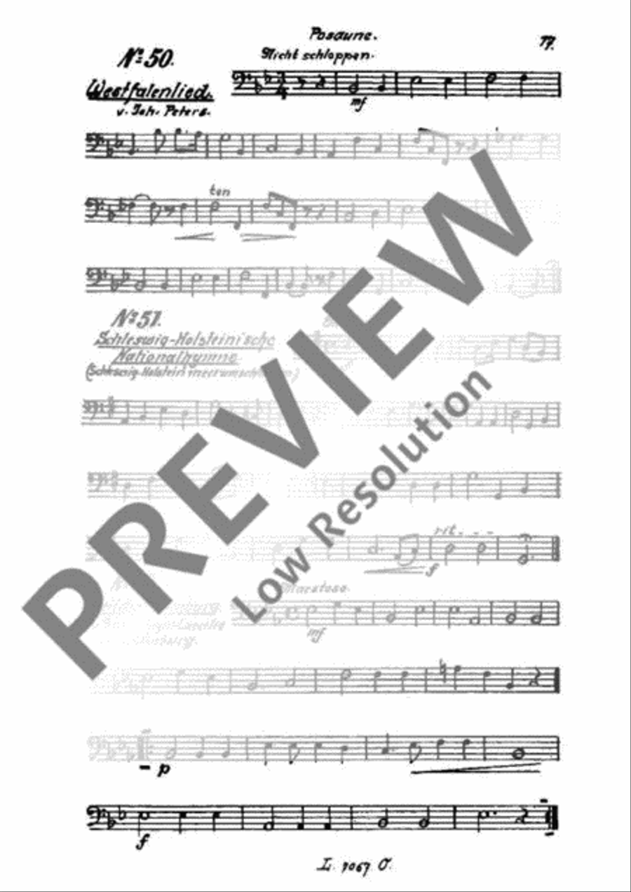 Hannovera Hannovera Trombone scores gallery preview page 20
