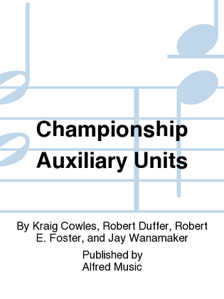 Book cover for Championship Auxiliary Units