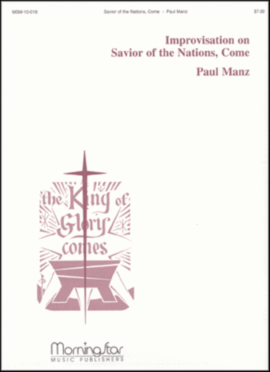 Improvisation on Savior of the Nations, Come Organ scores gallery preview page 1
