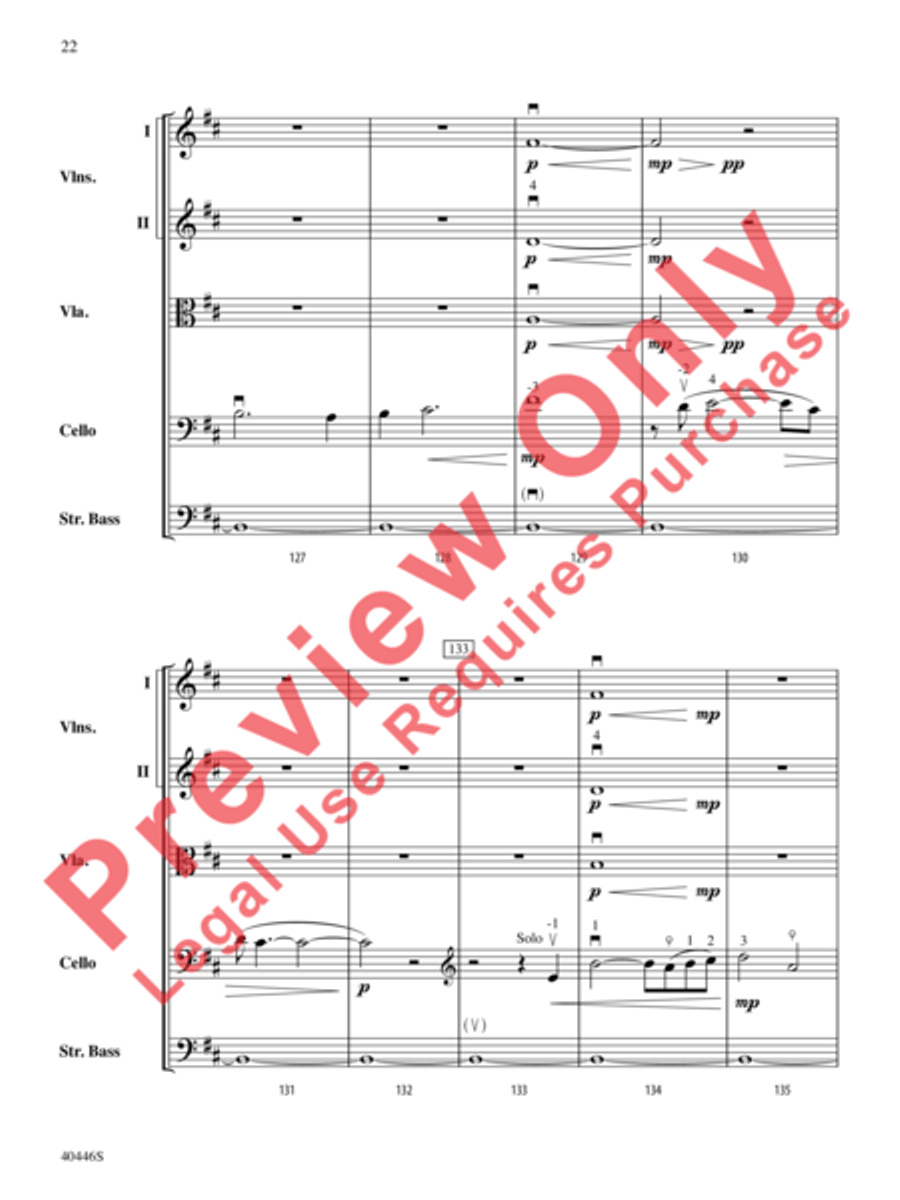 Apotheosis Apotheosis String Orchestra scores gallery preview page 23