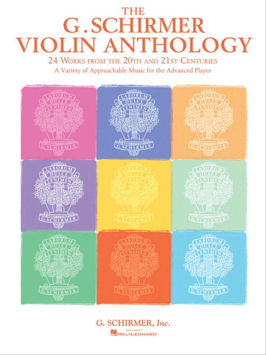 The G. Schirmer Violin Anthology Violin Solo scores gallery preview page 1