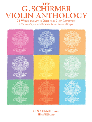 Book cover for The G. Schirmer Violin Anthology