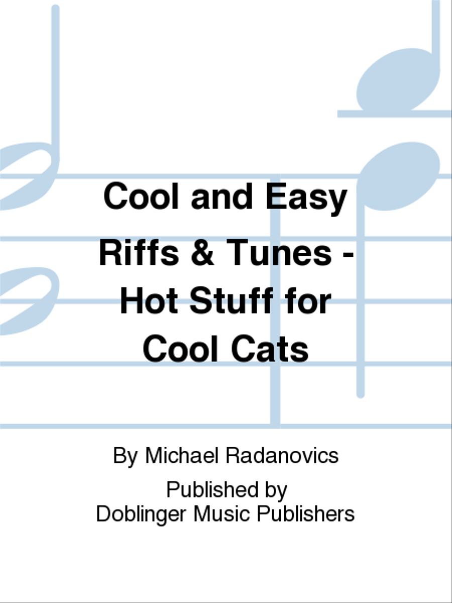 Cool and Easy Riffs & Tunes - Hot Stuff for Cool Cats Horn scores gallery preview page 1