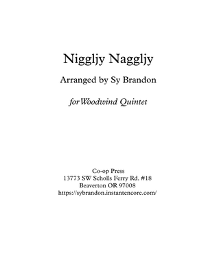 Book cover for Niggljy Nagglgy for Woodwind Quintet