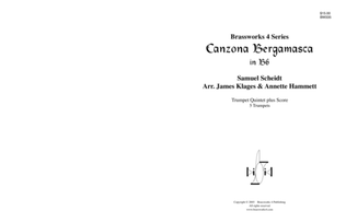 Book cover for Canzona Bergamasca (Bb)