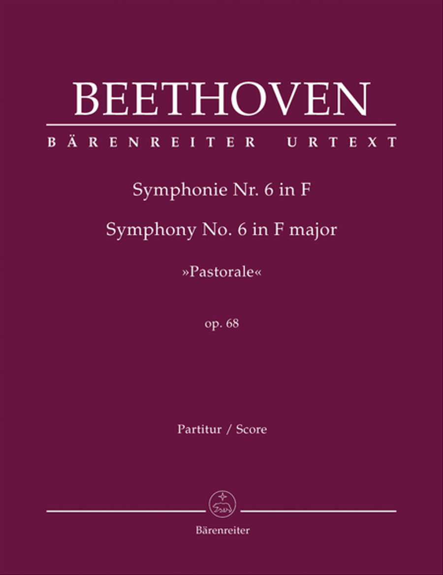 Book cover for Symphony, No. 6 F major, Op. 68 'Pastorale'