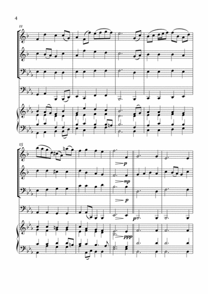 10 Easter Hymns Brass Quartets image number null