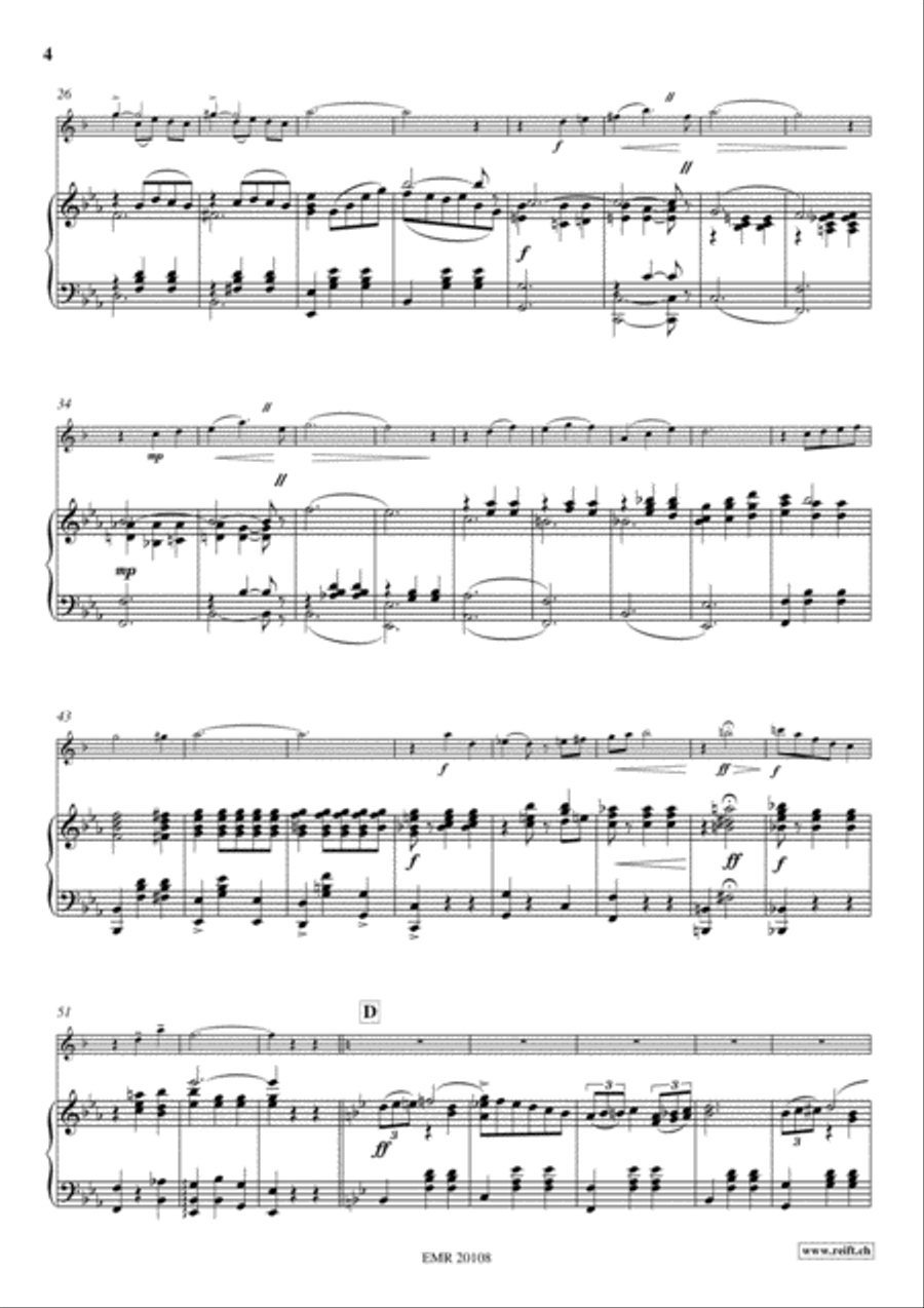 La Petite Suzanne Tenor Saxophone scores gallery preview page 4