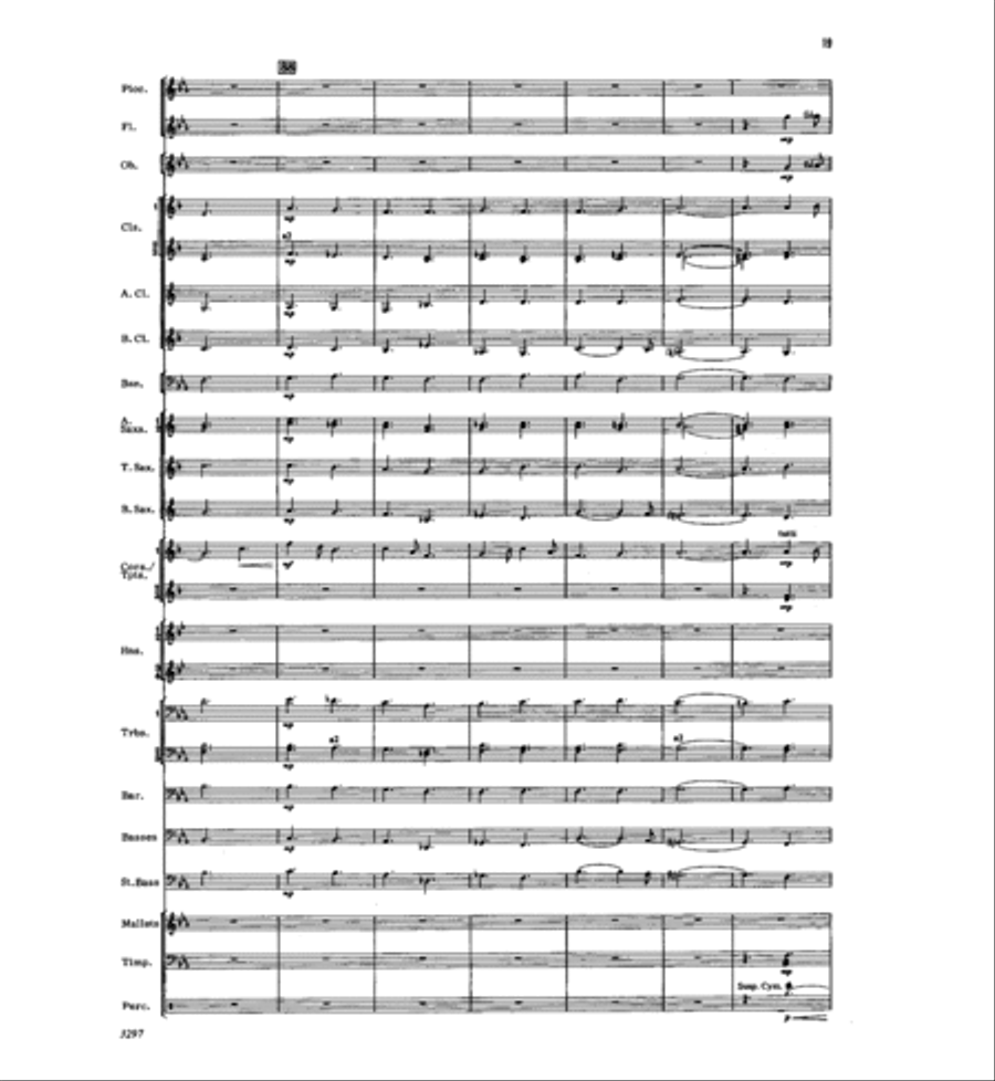 Fanfare and Fantasy Fanfare and Fantasy Concert Band scores gallery preview page 18