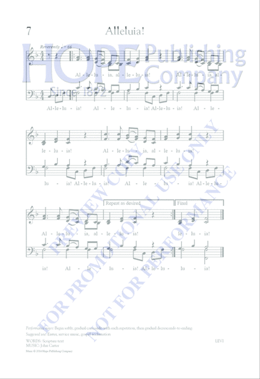 At Your Altars 4-Part scores gallery preview page 16