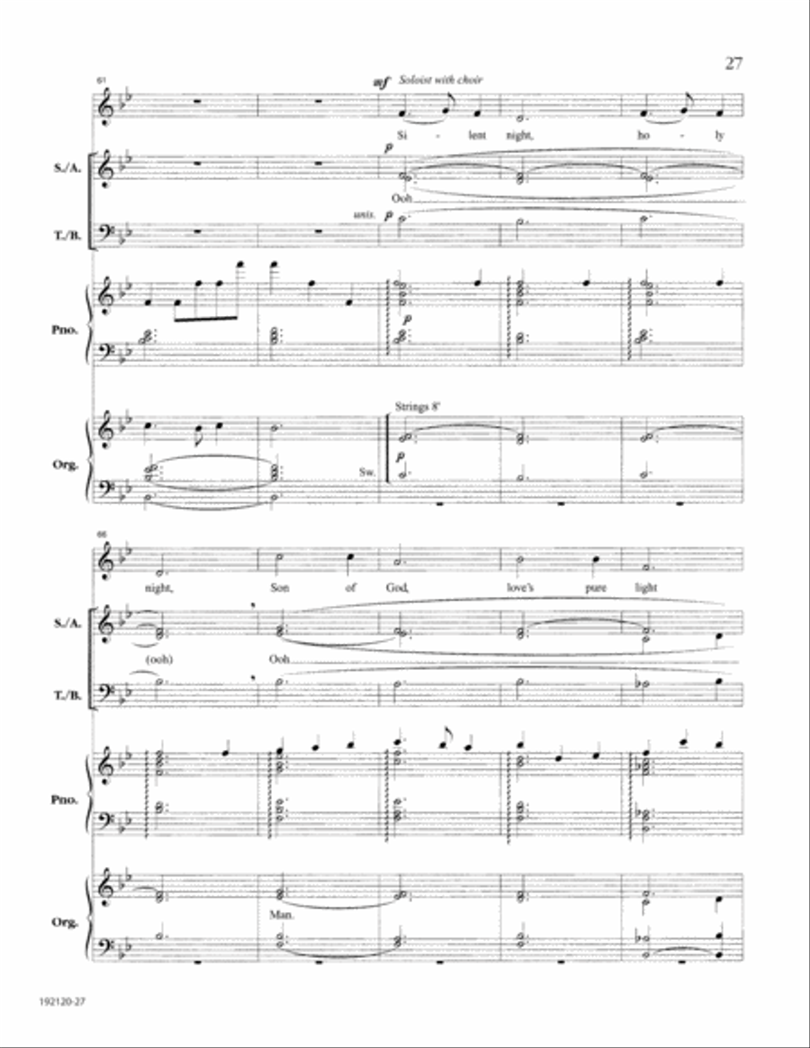 Let the People Sing at Christmas 4-Part scores gallery preview page 31