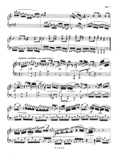 Mozart - Piano Sonata No. 8 in C major, KV 310