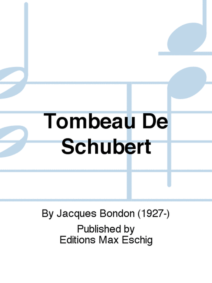Tombeau De Schubert