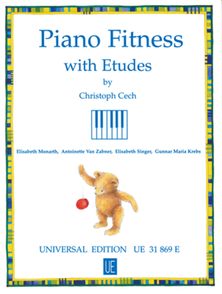 Book cover for Piano Fitness With Etudes