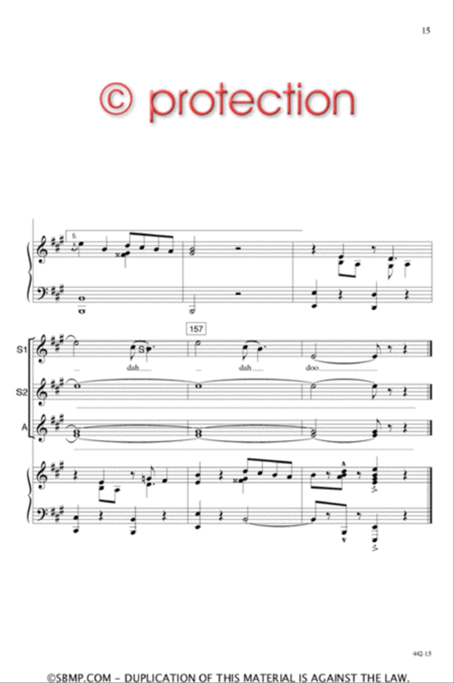 Cedar Swamp - SSA Octavo SSA scores gallery preview page 14