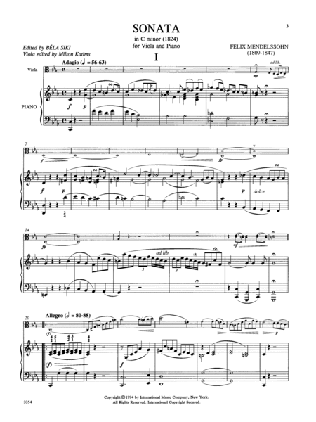 Sonata In C Minor