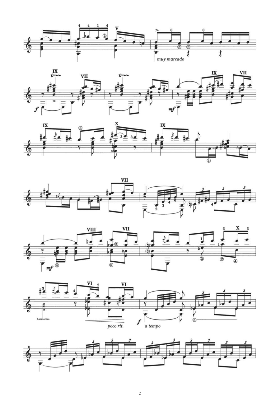 Bolero Acoustic Guitar scores gallery preview page 2