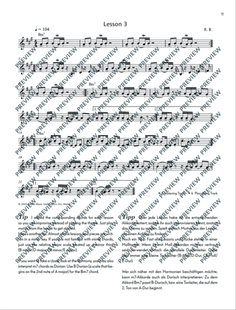 Total Funk Trumpet Trumpet Duet scores gallery preview page 12
