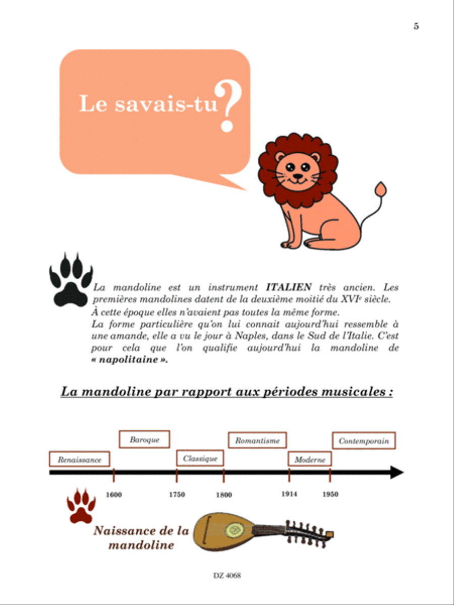 Je deviens mandoliniste, vol. 1 Mandolin scores gallery preview page 6