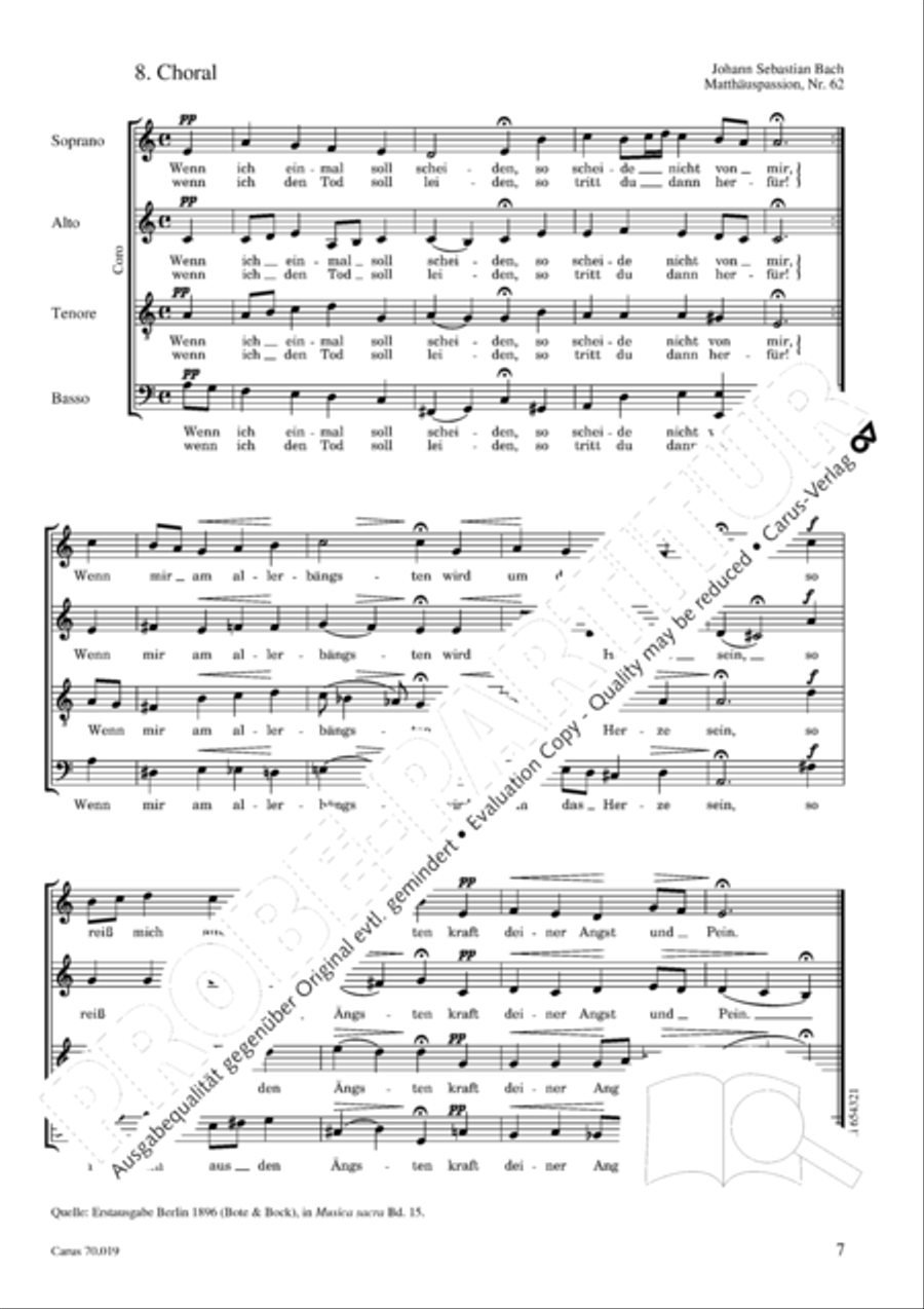 Die Sieben Worte des Erlosers am Kreuz 4-Part scores gallery preview page 8