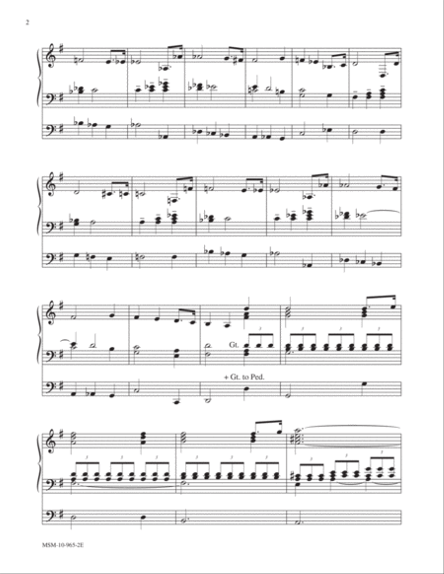 The Pilgrim's Chorus (from Tannhaser - R. Wagner) Choir scores gallery preview page 2