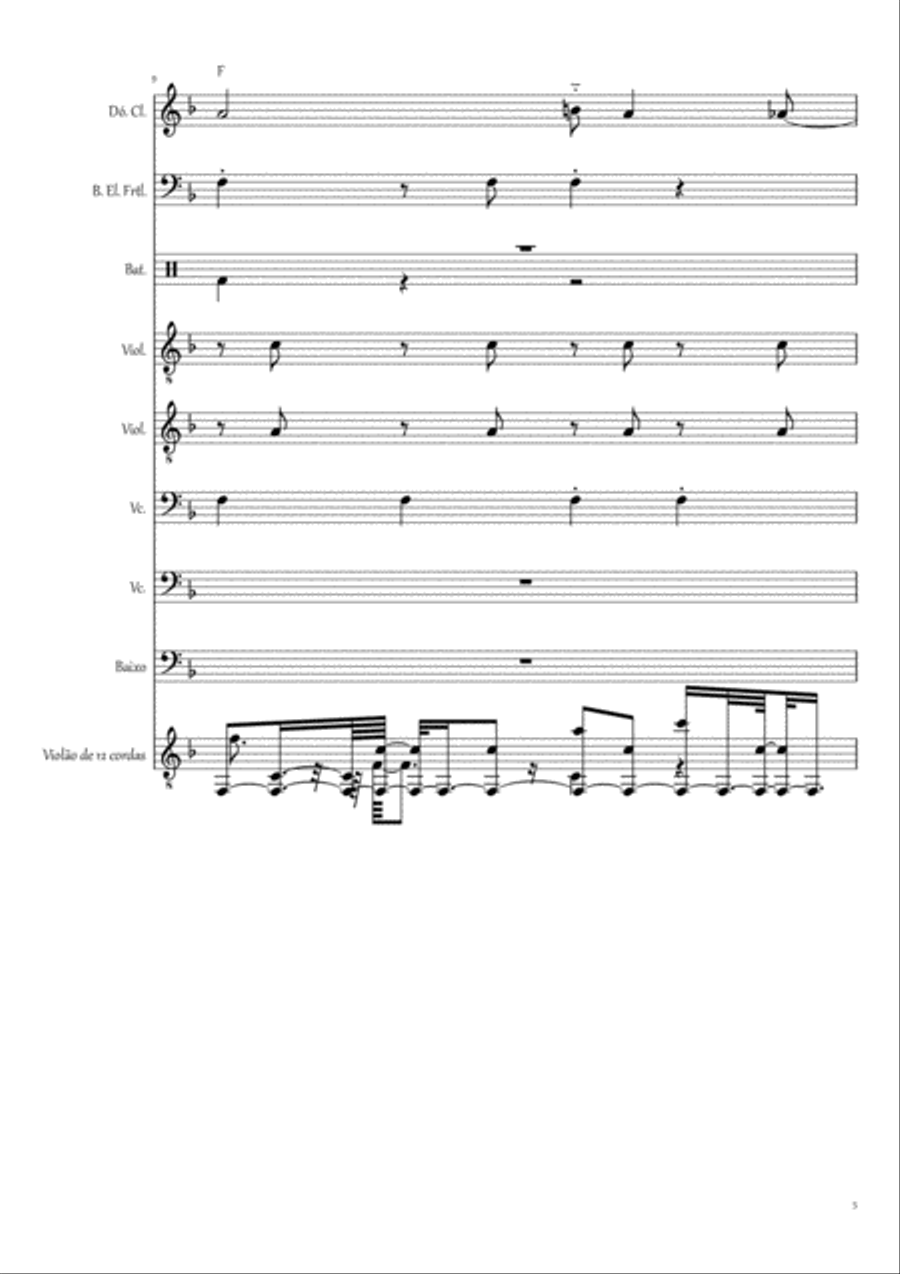As Fases da Lua Moon phases Concert Band scores gallery preview page 5