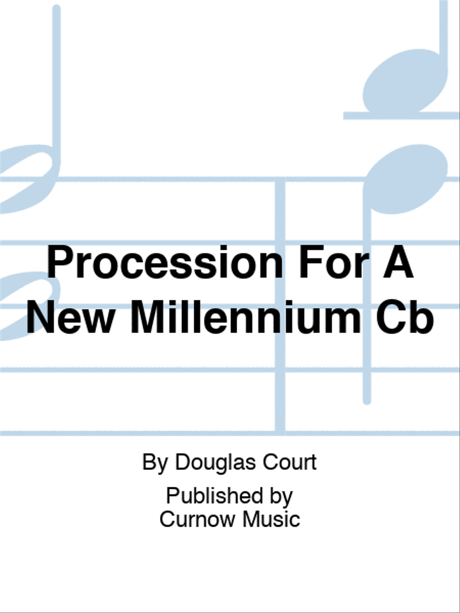 Procession For A New Millennium Cb Concert Band scores gallery preview page 1