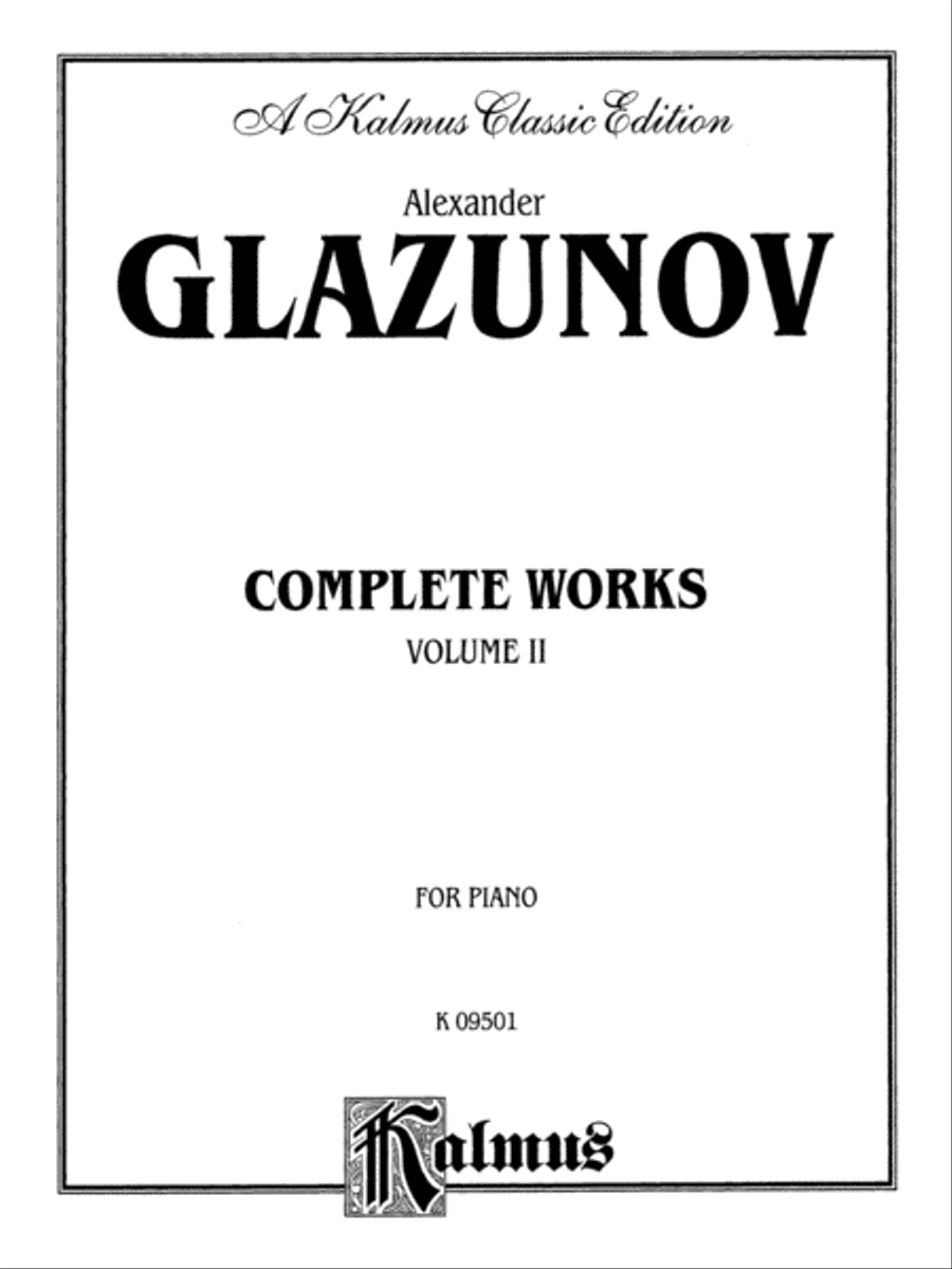 Complete Works, Volume 2 Piano Solo scores gallery preview page 5