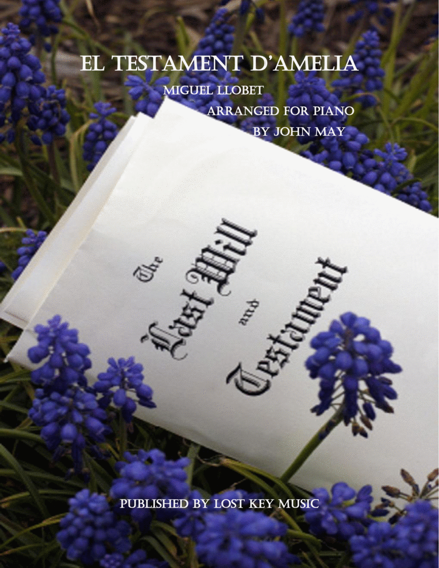 El Testament d'Amelia-Piano Chamber Music scores gallery preview page 1