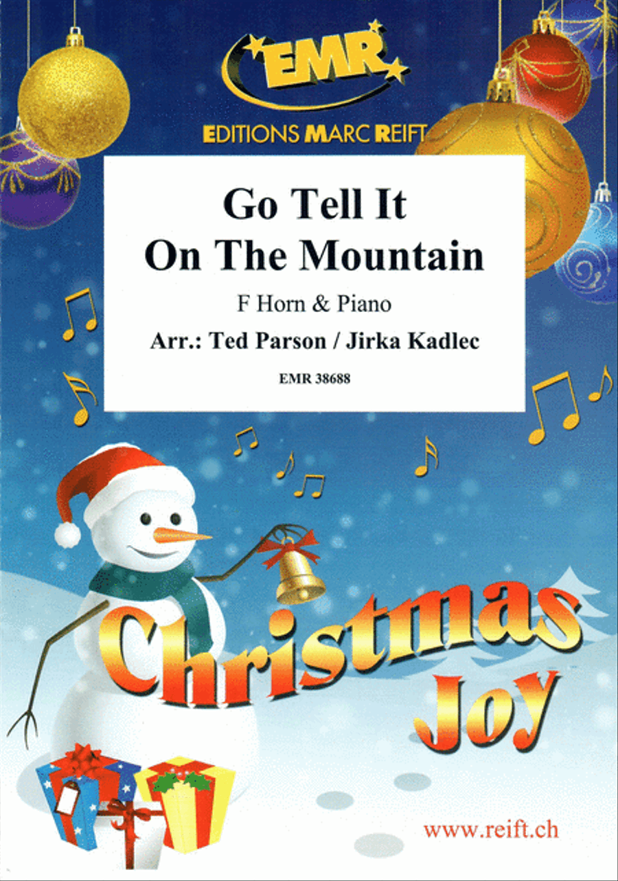 Go Tell It On The Mountain Horn scores gallery preview page 1