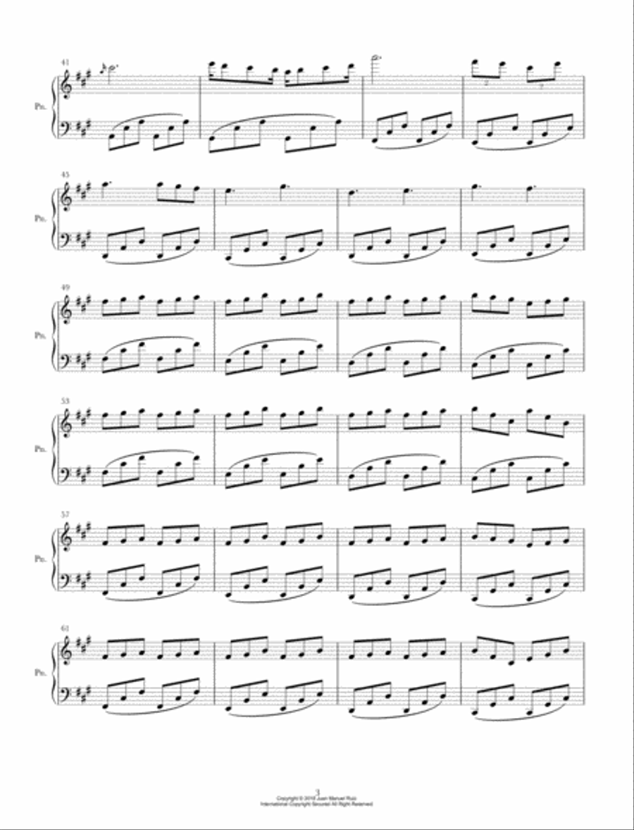 Melody Piano Solo scores gallery preview page 3