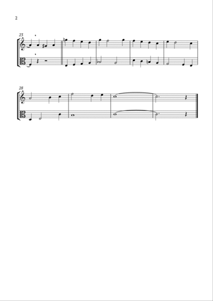 A Dream Is A Wish Your Heart Makes String Duet scores gallery preview page 2