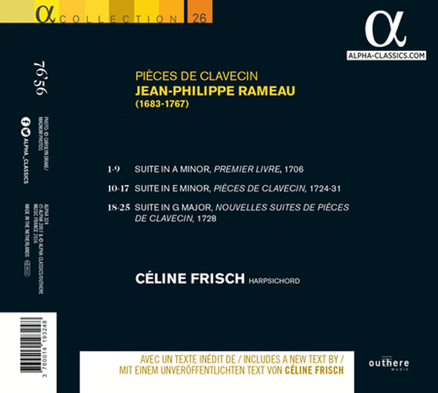 Rameau: Pieces de Clavecin