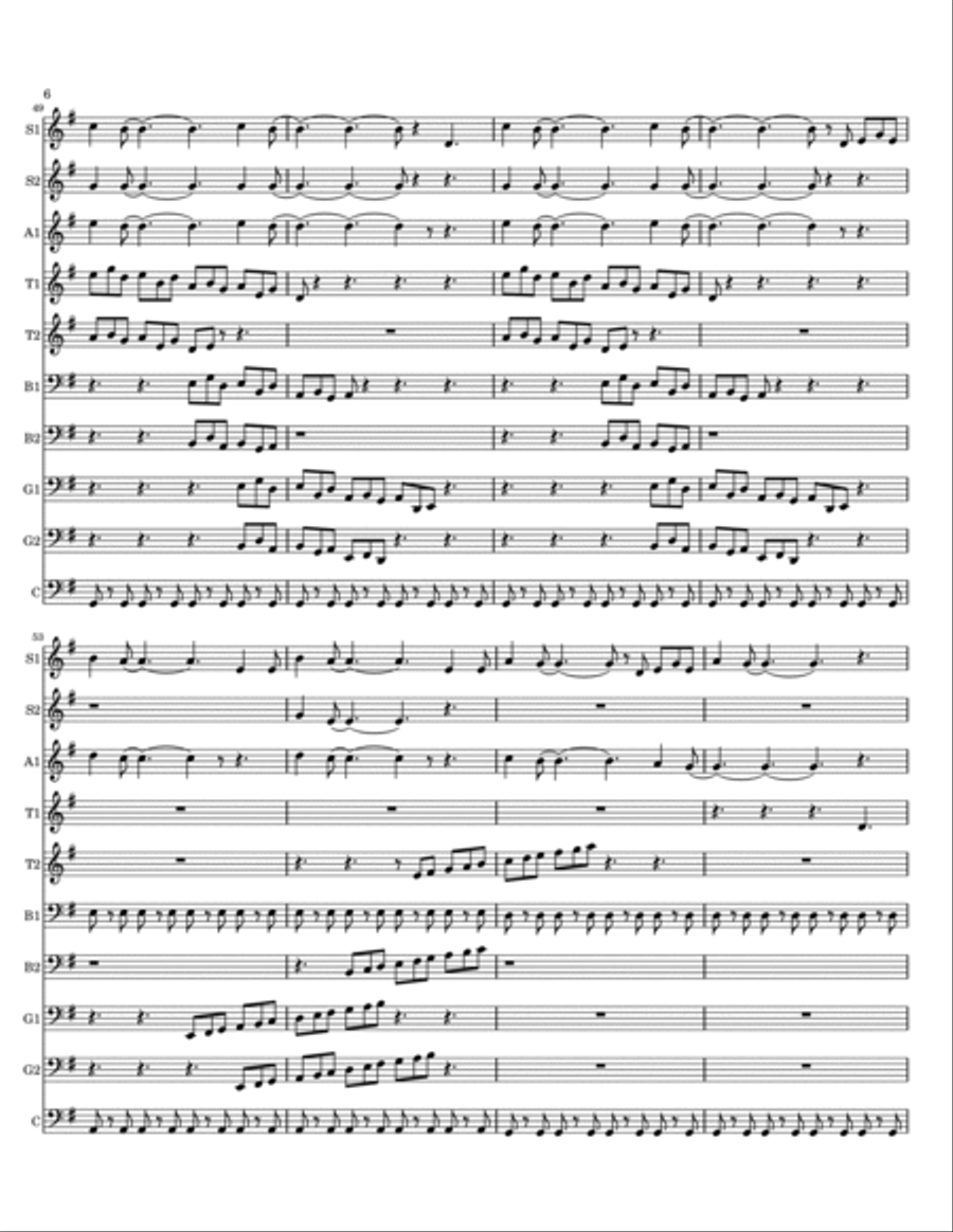 Albatross Full Orchestra scores gallery preview page 6