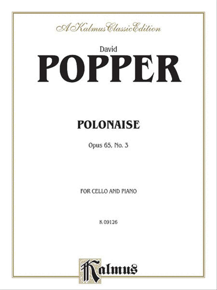 Polonaise, Op. 65/3 Small Ensemble scores gallery preview page 1