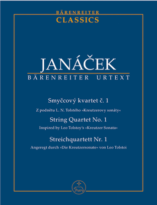 Book cover for String Quartet, No. 1