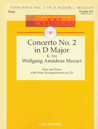Book cover for Concerto No. 2 in D Major