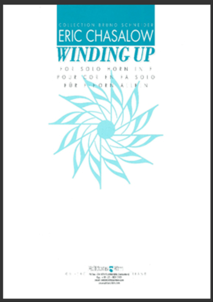Winding Up Horn Solo scores gallery preview page 1