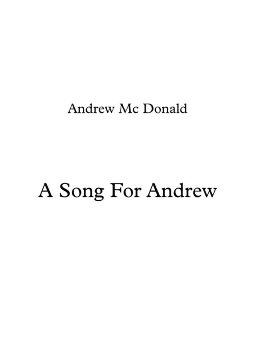 A Song For Andrew