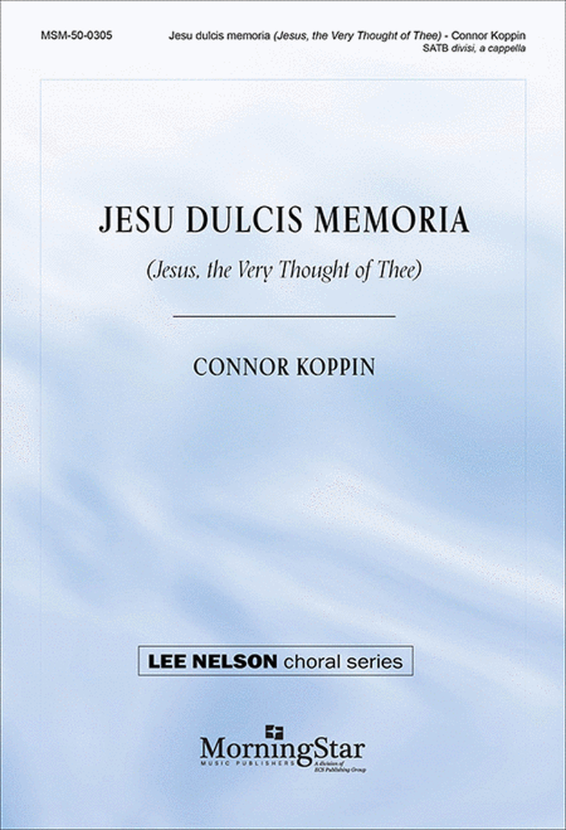 Jesu dulcis memoria: (Jesus, the Very Thought of Thee) image number null